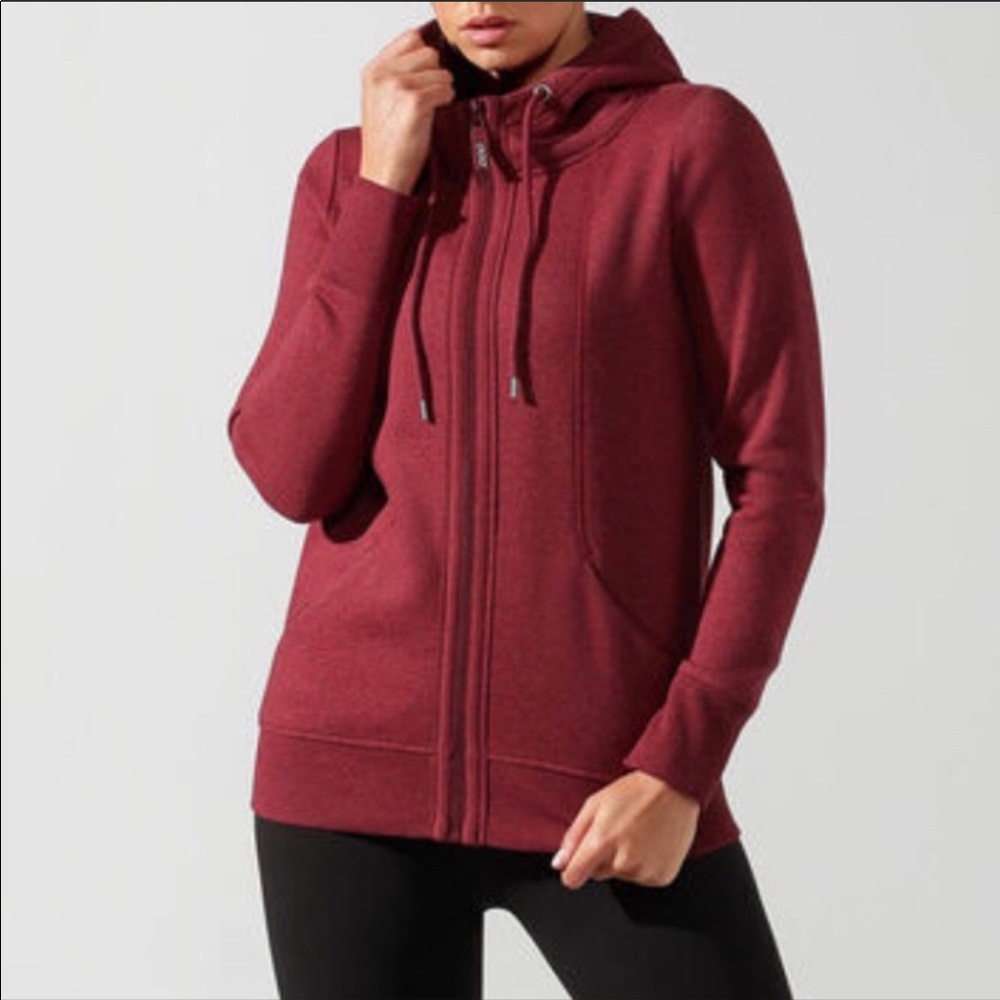 NWT Lorna Jane Active Zip Hoodie Jacket XS